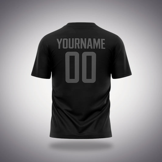 Custom Volleyball Uniform - Black & Gray