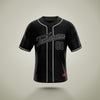 Custom Baseball Jersey Black & Gray