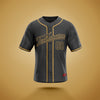 Custom Baseball Jersey Black & Gold